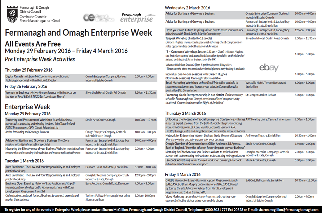 Fermanagh and Omagh Enterprise Week