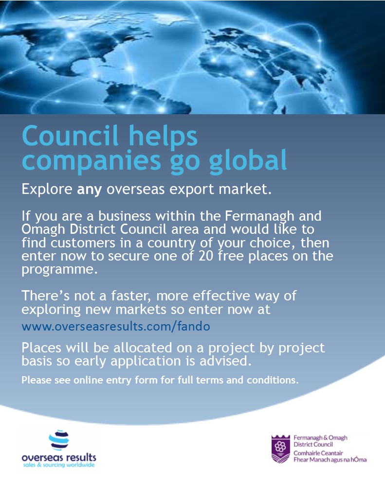 Fermanagh & Omagh District Council Presents the Funded Overseas Results Export System